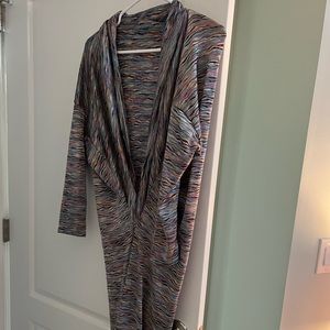 Ava dress multi color size small. Used a few times.